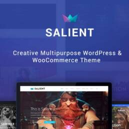 Salient WordPress & WooCommerce Theme
